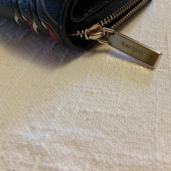 NEW!  Kate Spade New York Minnie Mouse Zip Around Wallet - Picture 7 of 7